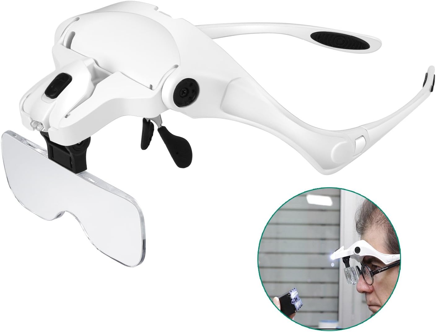 MONTURA DE GAFAS PARA LUPA BINOCULAR