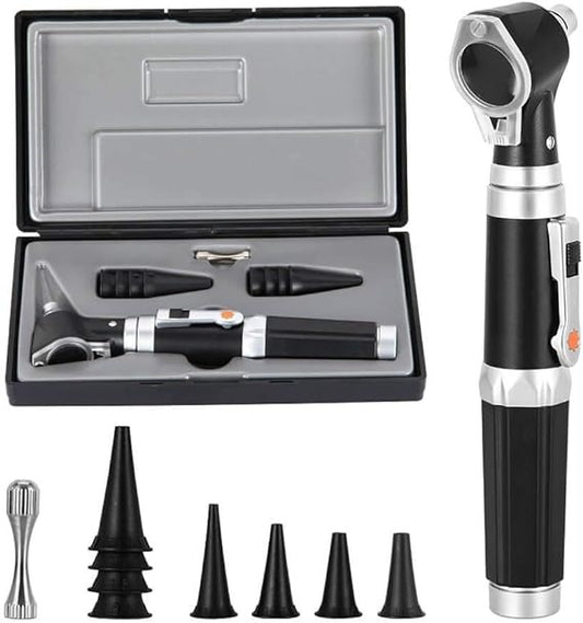 OTOSCOPIO DE DIAGNOSTICO CON ILUMINACION LED Y LUPA AJUSTABLE