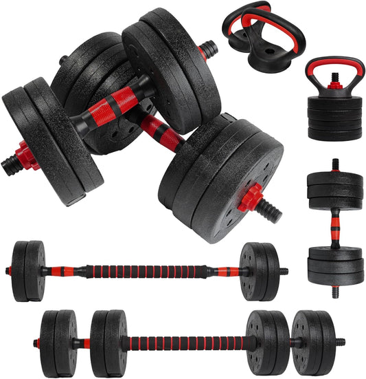 MANCUERNAS AJUSTABLES CON BARRA 2 EN 1